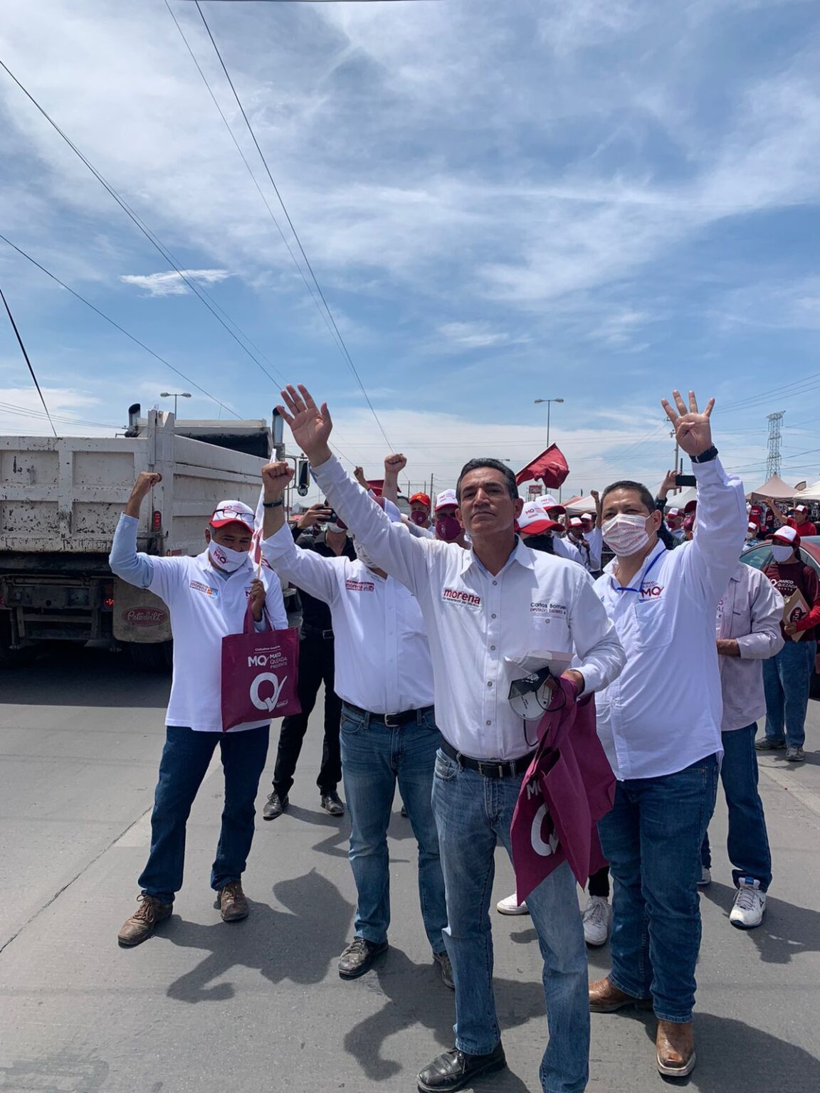 SE SUMA UNIÓN DE FLETEROS PERMISIONARIOS DE CHIHUAHUA A MARCO QUEZADA