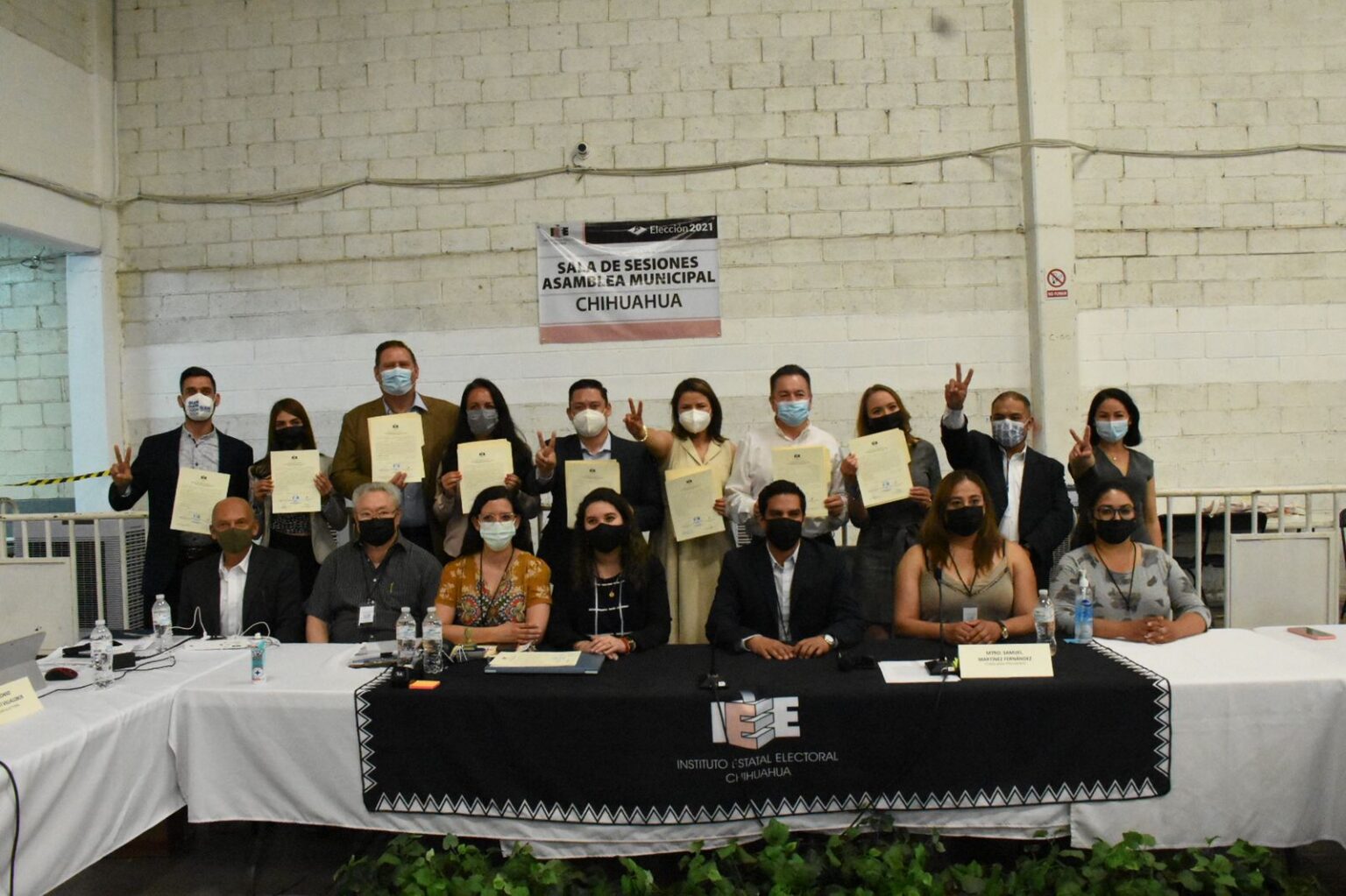 ENTREGAN CONSTANCIA DE MAYORIA A DIPUTADAS Y DIPUTADOS LOCALES