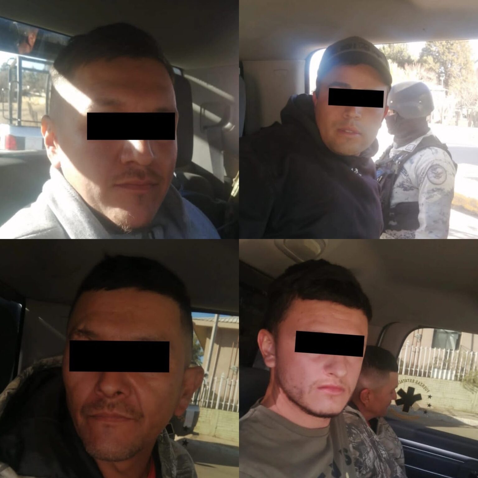 HOMBRES ARMADOS FUERON DETENIDOS EN MADERA