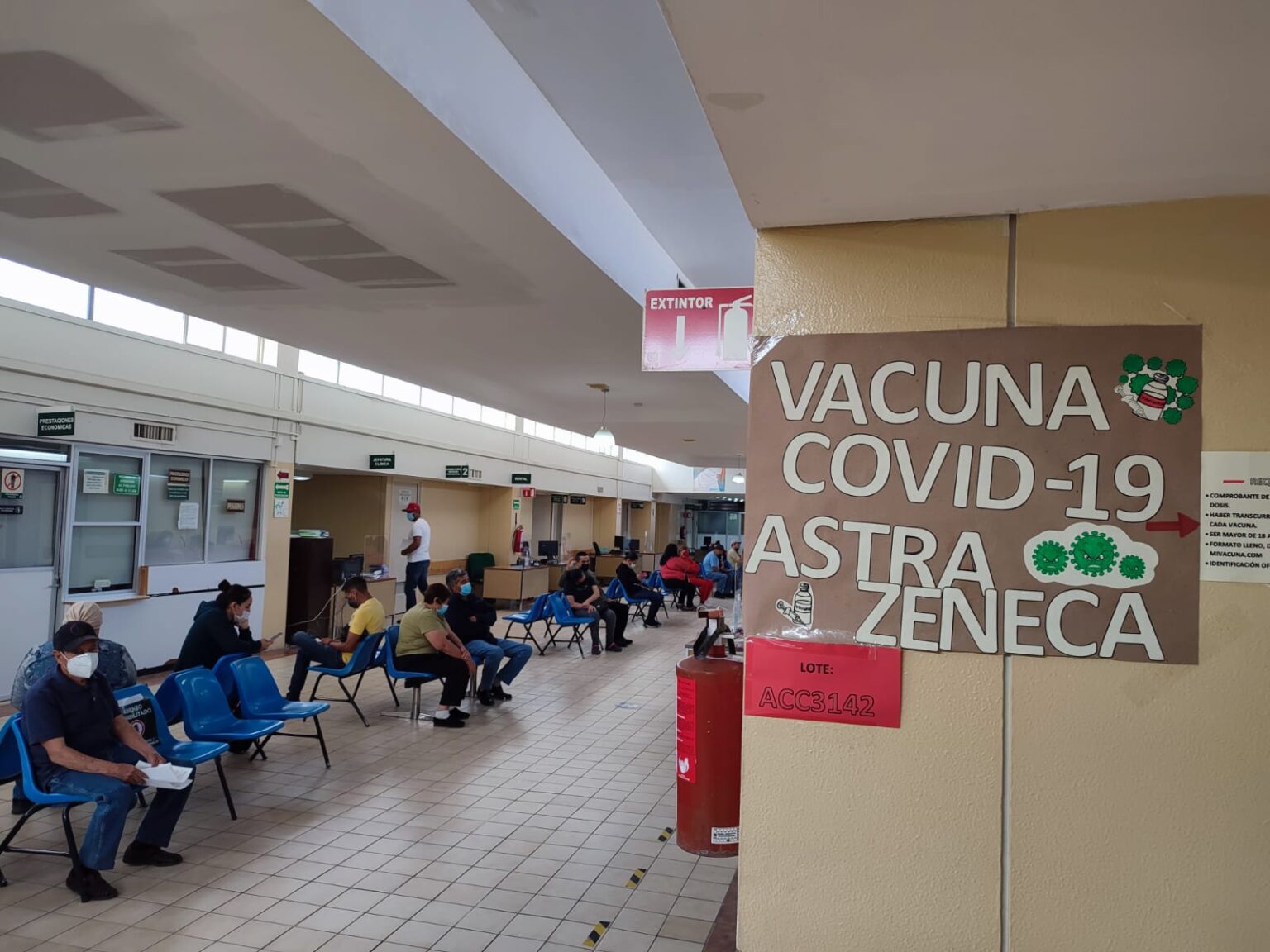 APLICA IMSS CHIHUAHUA VACUNA CONTRA COVID-19 EN UMF NO. 2 ESTE DOMINGO