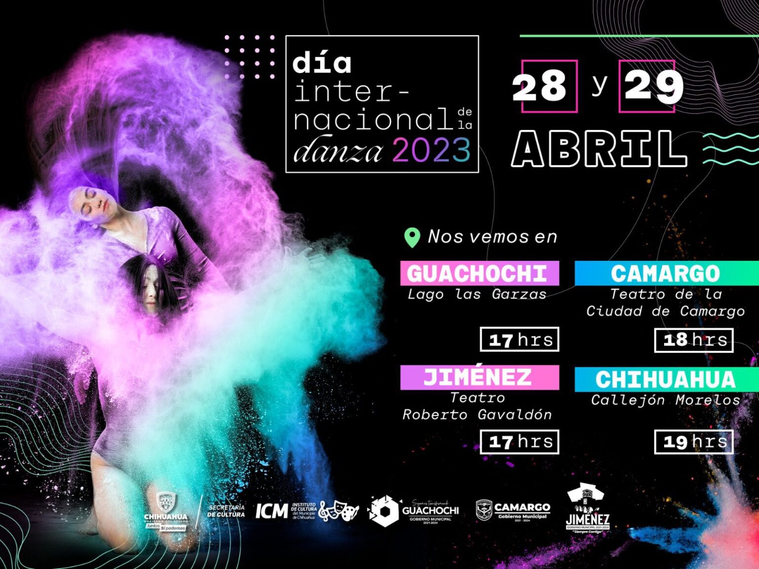 INVITA SECRETARÍA DE CULTURA A CONMEMORAR EL DÍA INTERNACIONAL DE LA DANZA 2023
