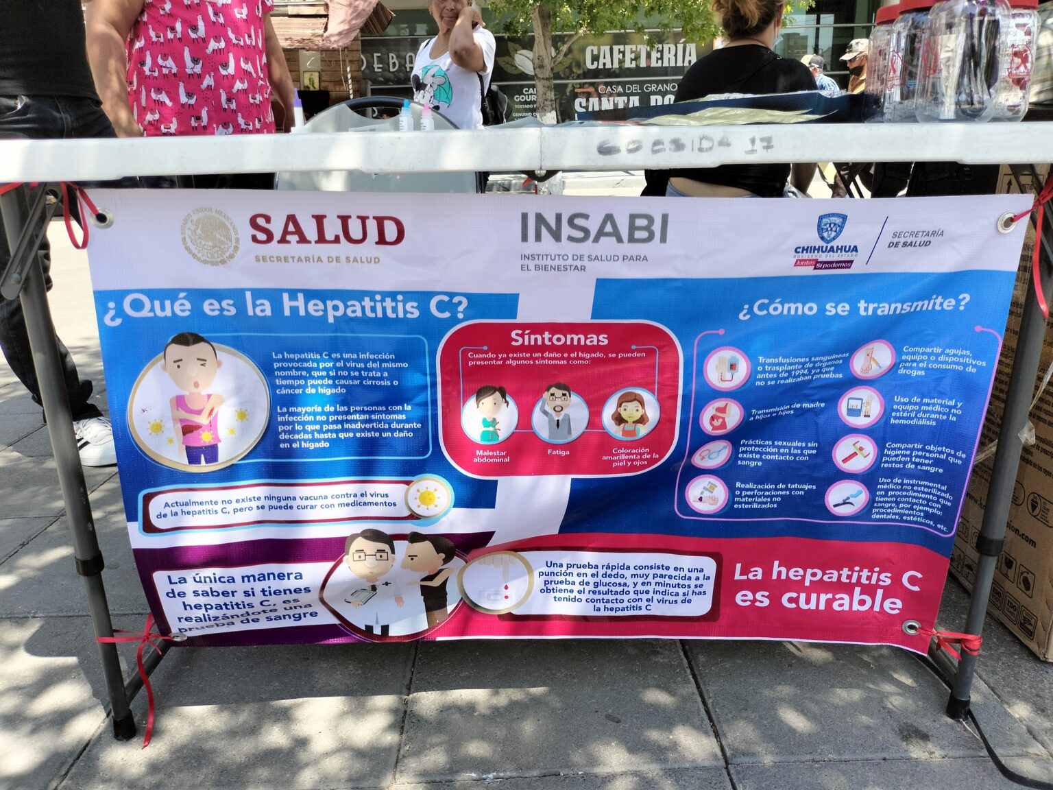 REALIZA SECRETARÍA DE SALUD TAMIZAJES DE VIH, HEPATITIS C Y SÍFILIS