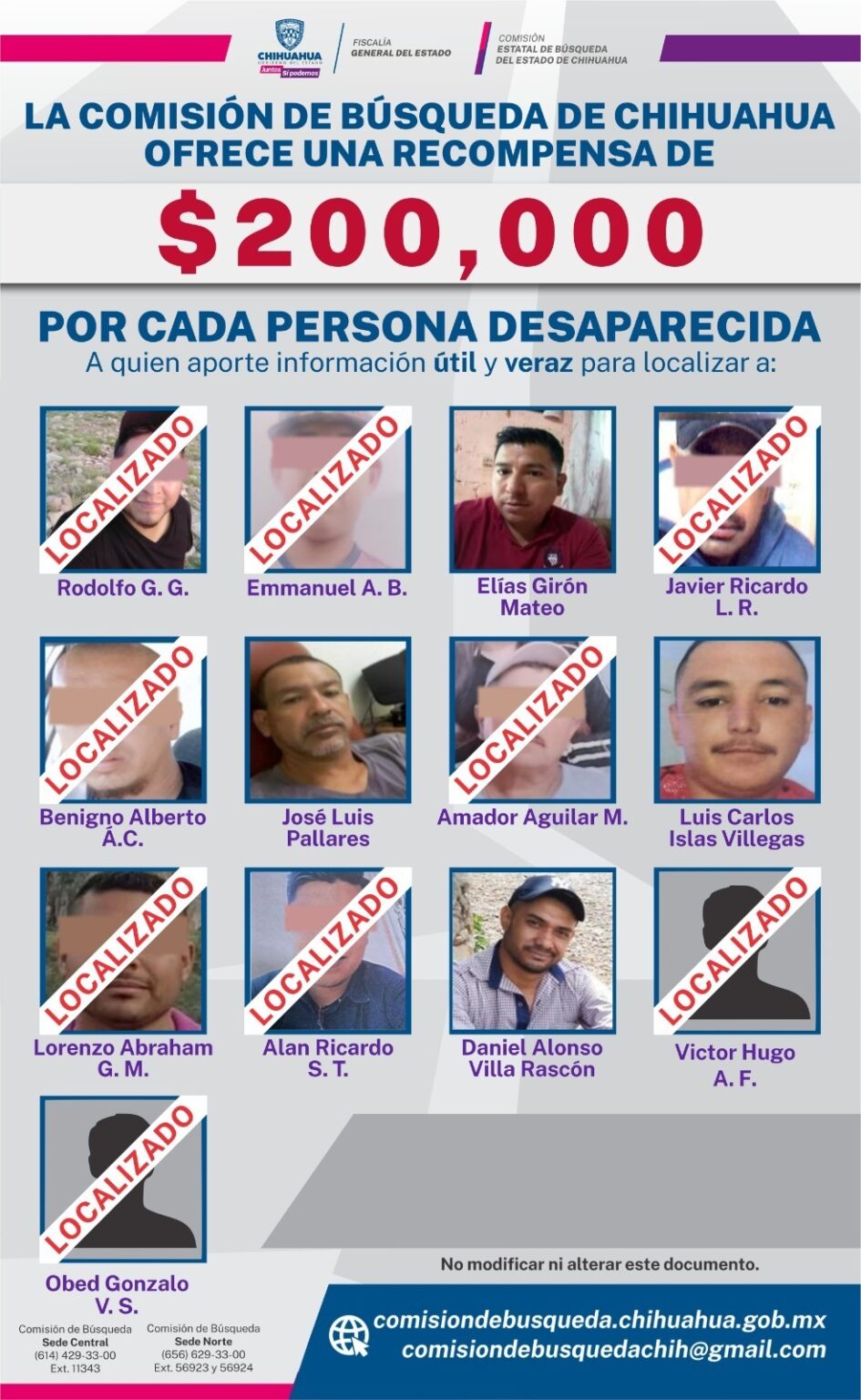 INFORMA FGE AVANCES DEL PROCESO DE IDENTIFICACIÓN A FAMILIARES DE DESAPARECIDOS EN COYAME