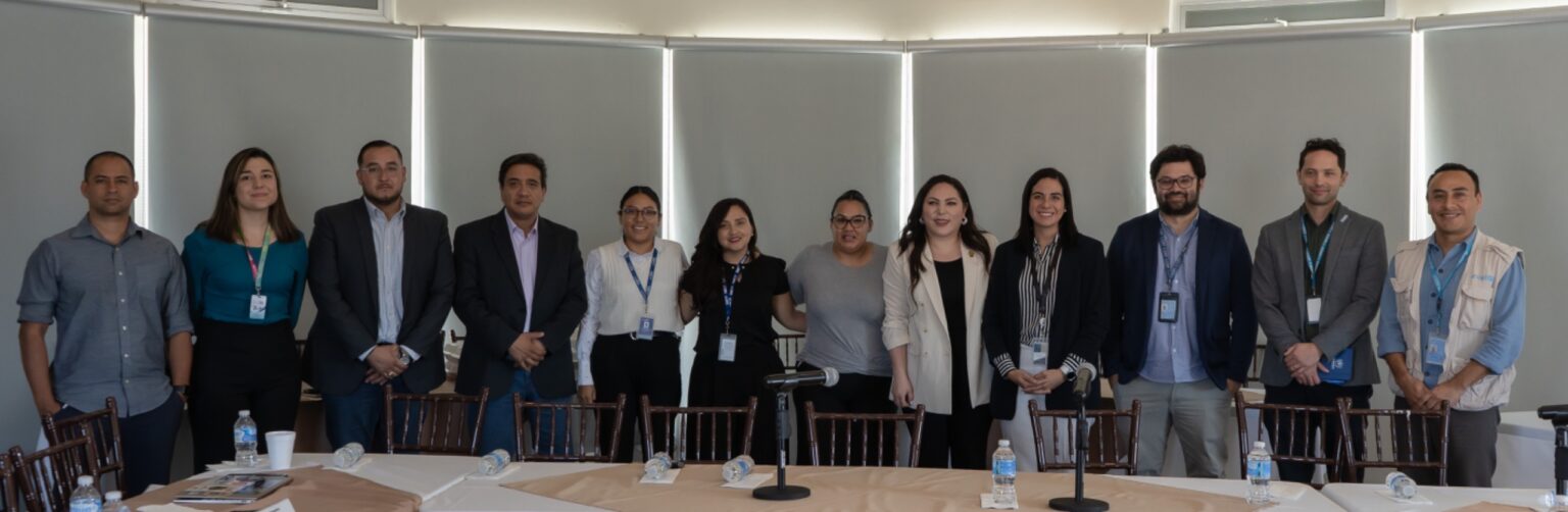 SE REÚNEN GEO ZAPATA Y MARISELA TERRAZAS CON ASOCIACIONES Y ORGANISMOS INTERNACIONALES POR TEMA MIGRATORIO