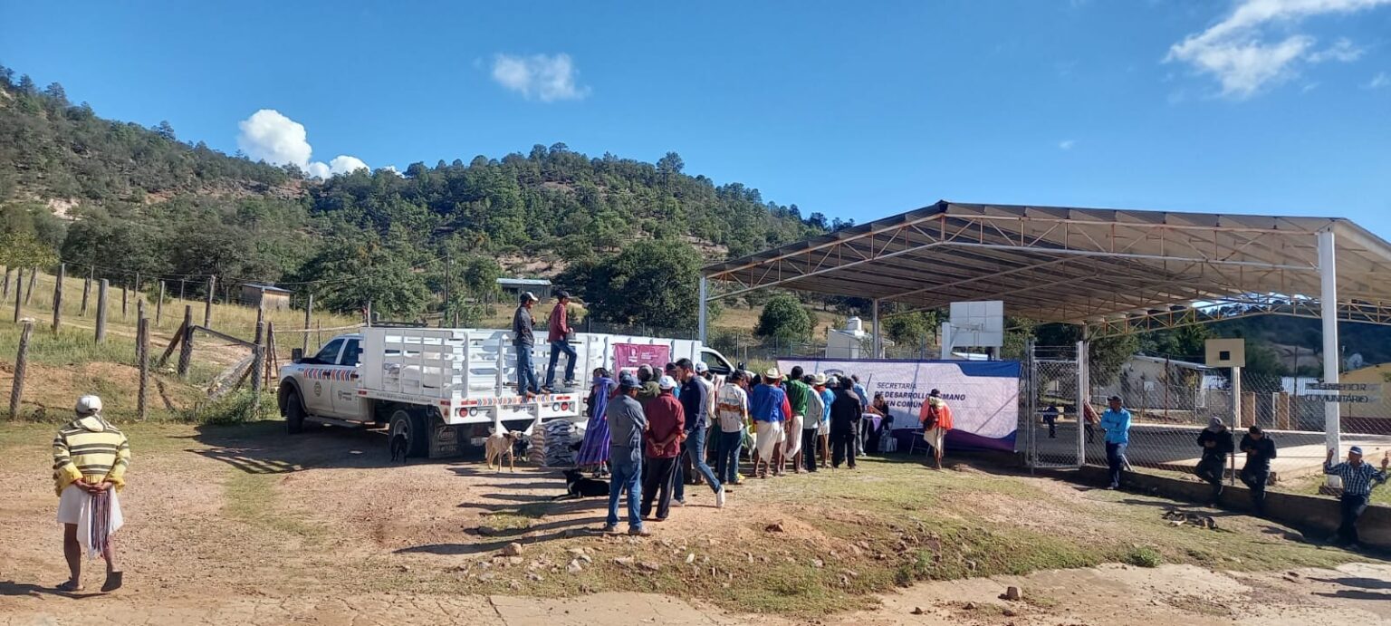 ARRANCA ESTADO ENTREGA DE APOYOS ALIMENTARIOS PARA ATENDER EMERGENCIA POR SEQUÍA EXTREMA