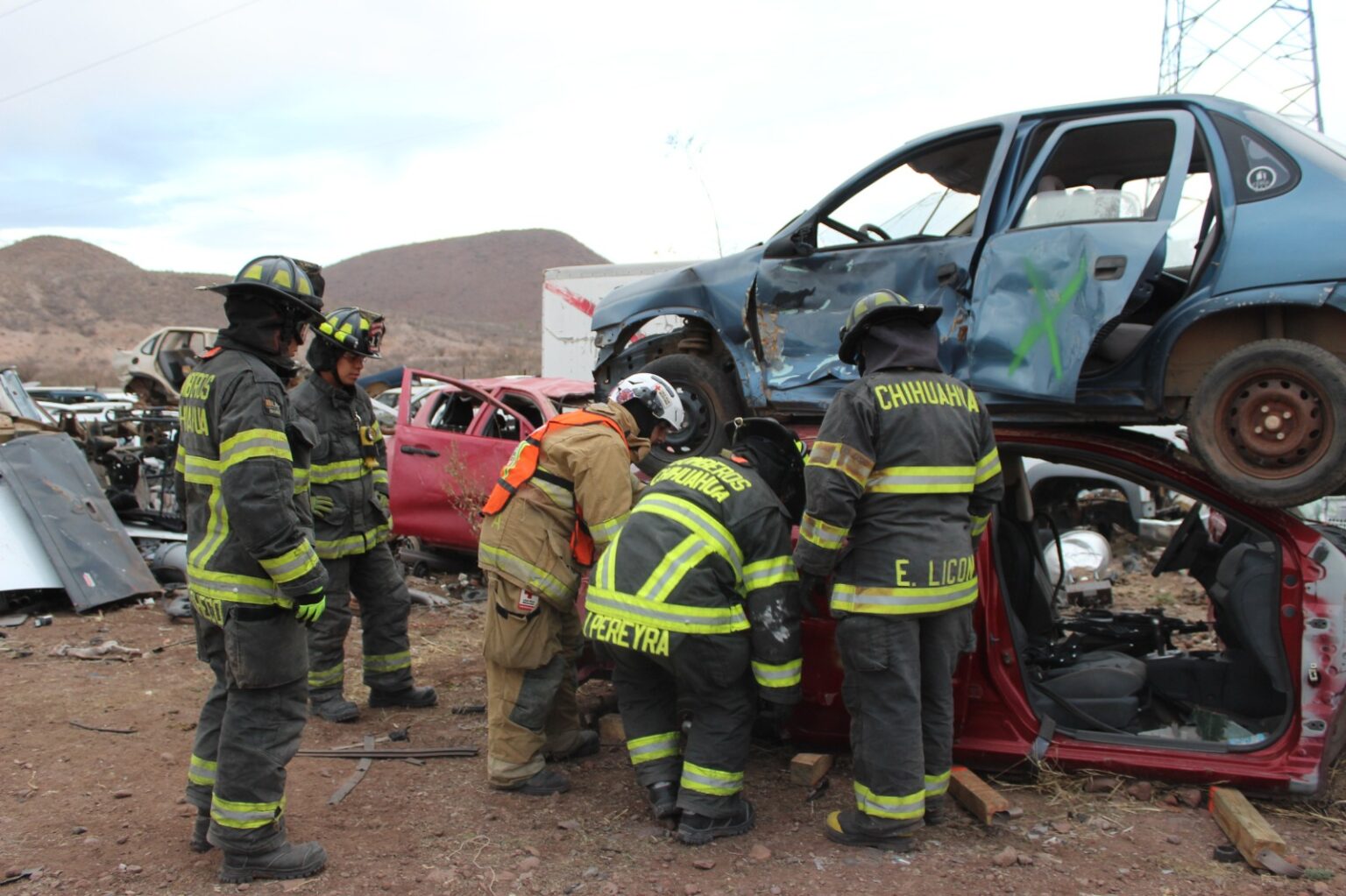 INICIA CERTIFICACIÓN DE BOMBEROS EN EXTRACCIÓN VEHICULAR DE PERSONAS ATRAPADAS