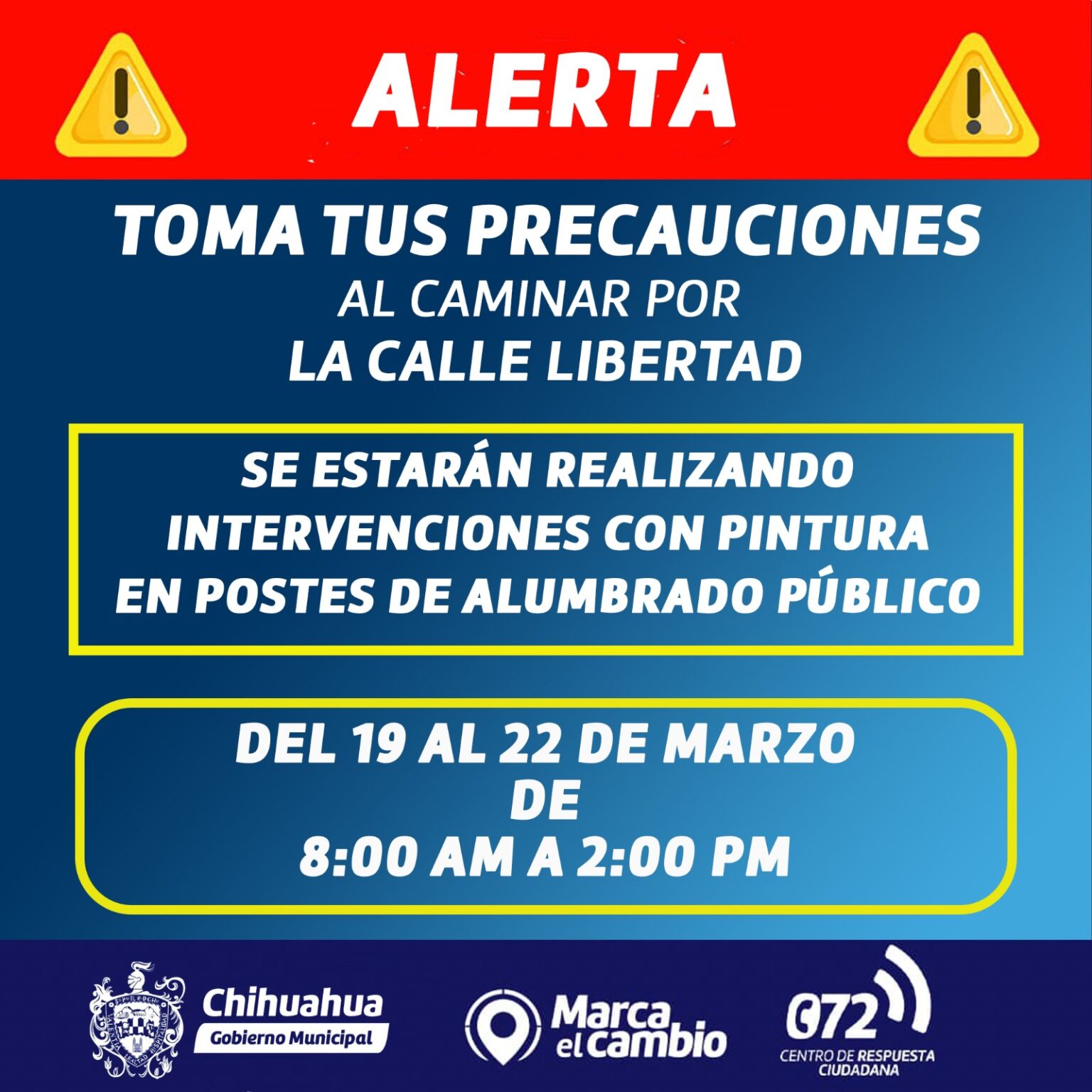 BRINDARÁN MANTENIMIENTO A POSTES DE ALUMBRADO PÚBLICO EN “LA LÍBER”