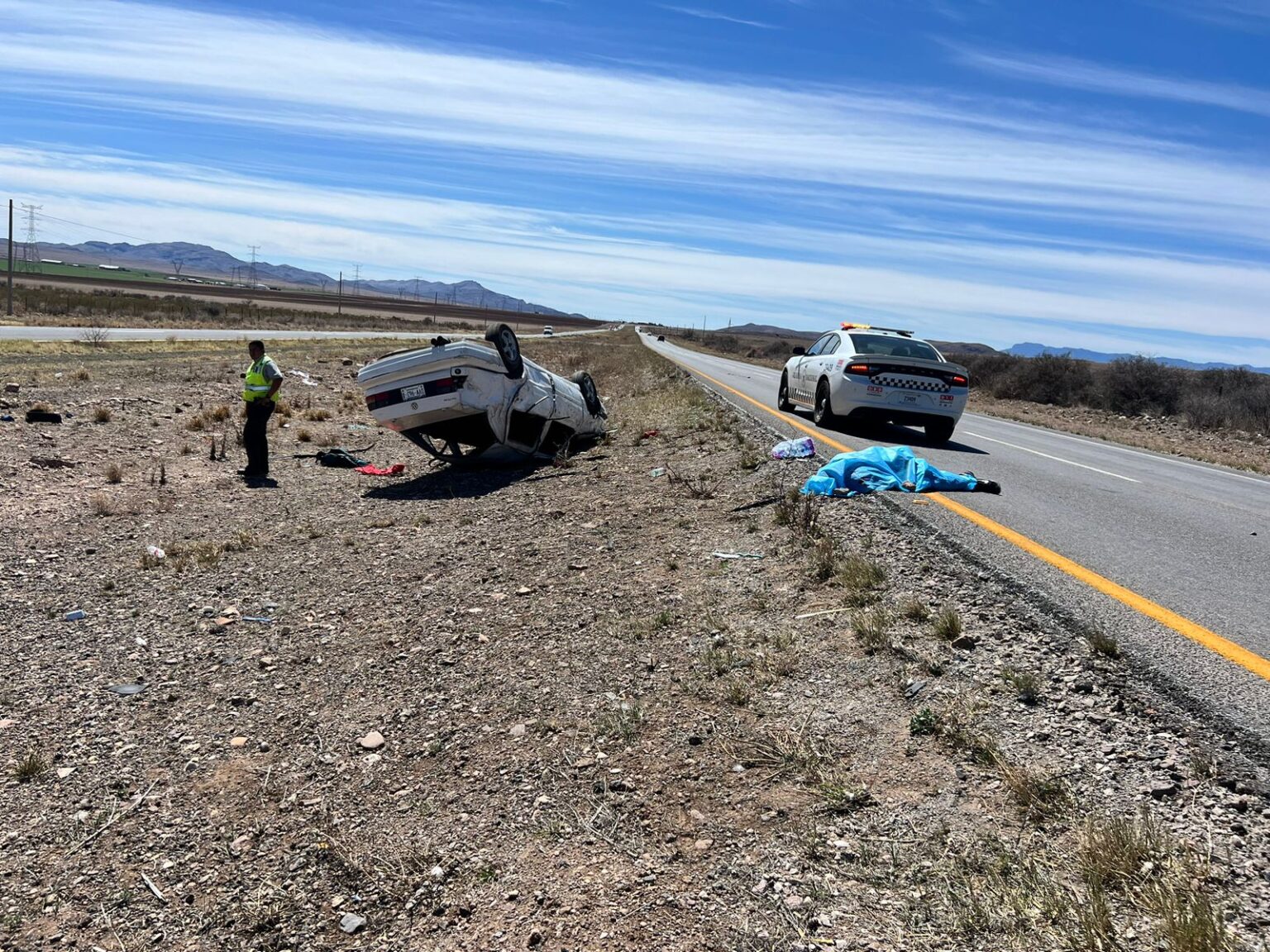 CAMBIA VERSIÓN DE LOS HECHOS; EL VEHÍCULO ACCIDENTADO TRANSPORTABA A LOS MIGRANTES
