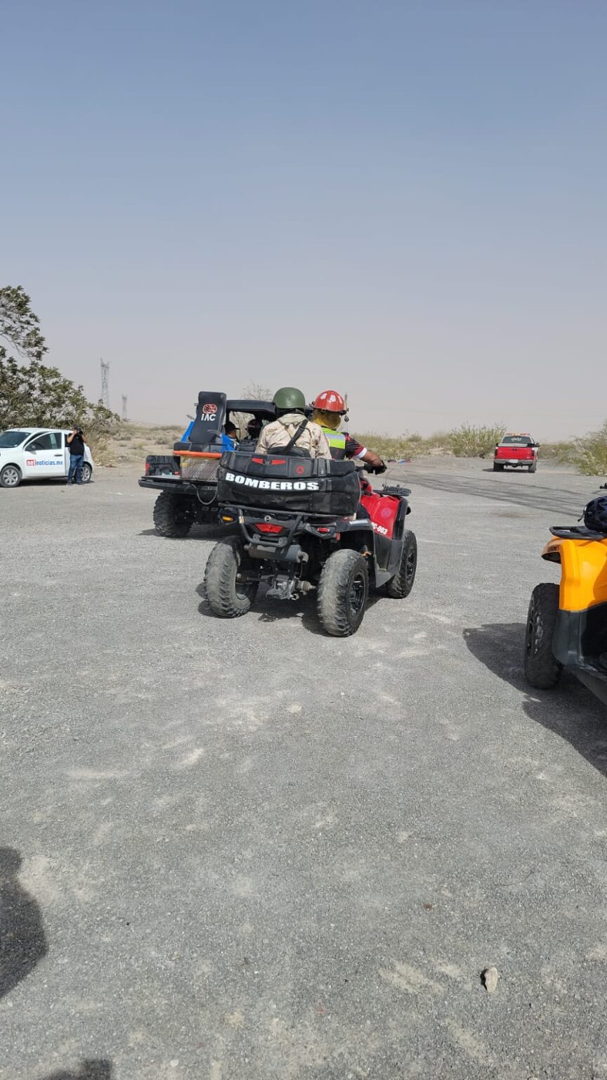 DESPLIEGA ESTADO OPERATIVO PARA LA BÚSQUEDA DE MIGRANTES EXTRAVIADOS EN SAMALAYUCA