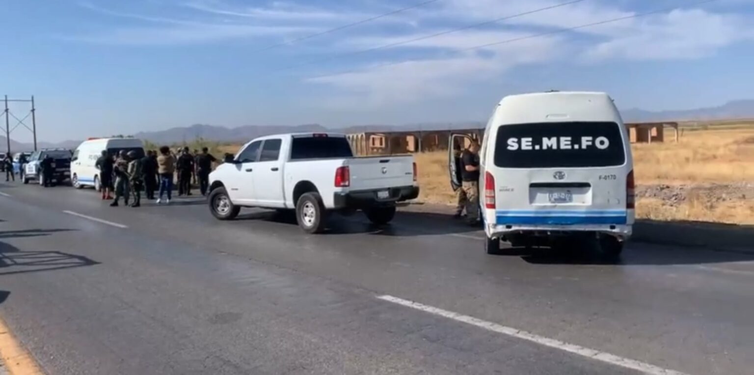 TRABAJA FISCALÍA EN EL ESCLARECIMIENTO DEL HALLAZGO DE OCHO PERSONAS SIN VIDA