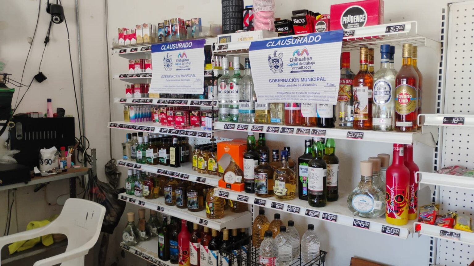 CLAUSURÓ GOBERNACION 5 COMERCIOS LA SEMANA PASADA