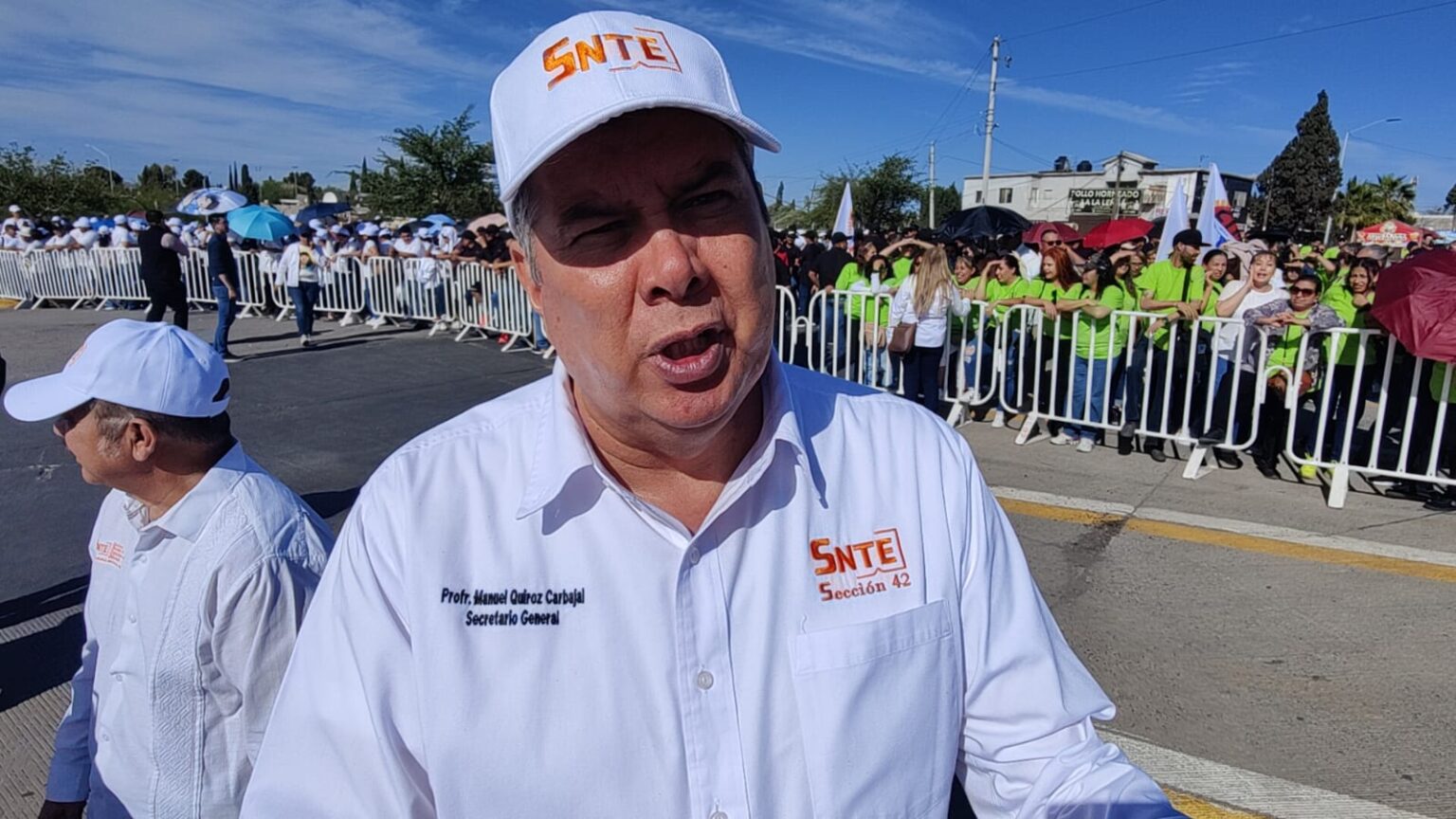 «ESTE ES EL MOMENTO ADECUADO PARA RECORDAR AL GOBIERNO QUE ESTOS SON SUS TRABAJADORES»: MANUEL QUIROZ