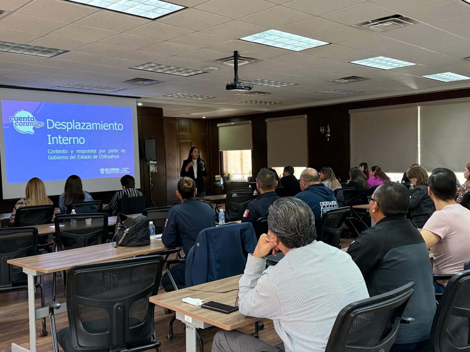 ACNUR Y AYUNTAMIENTO DE CHIHUAHUA REALIZAN CAPACITACIÓN PARA PROTECCIÓN DE PERSONAS DESPLAZADAS