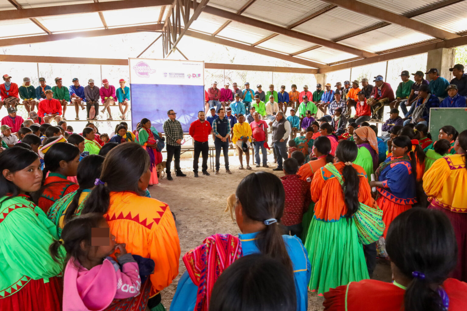 DISTRIBUYE SPYCI APOYOS ALIMENTARIOS PARA 500 FAMILIAS DE COMUNIDADES INDÍGENAS EN BATOPILAS