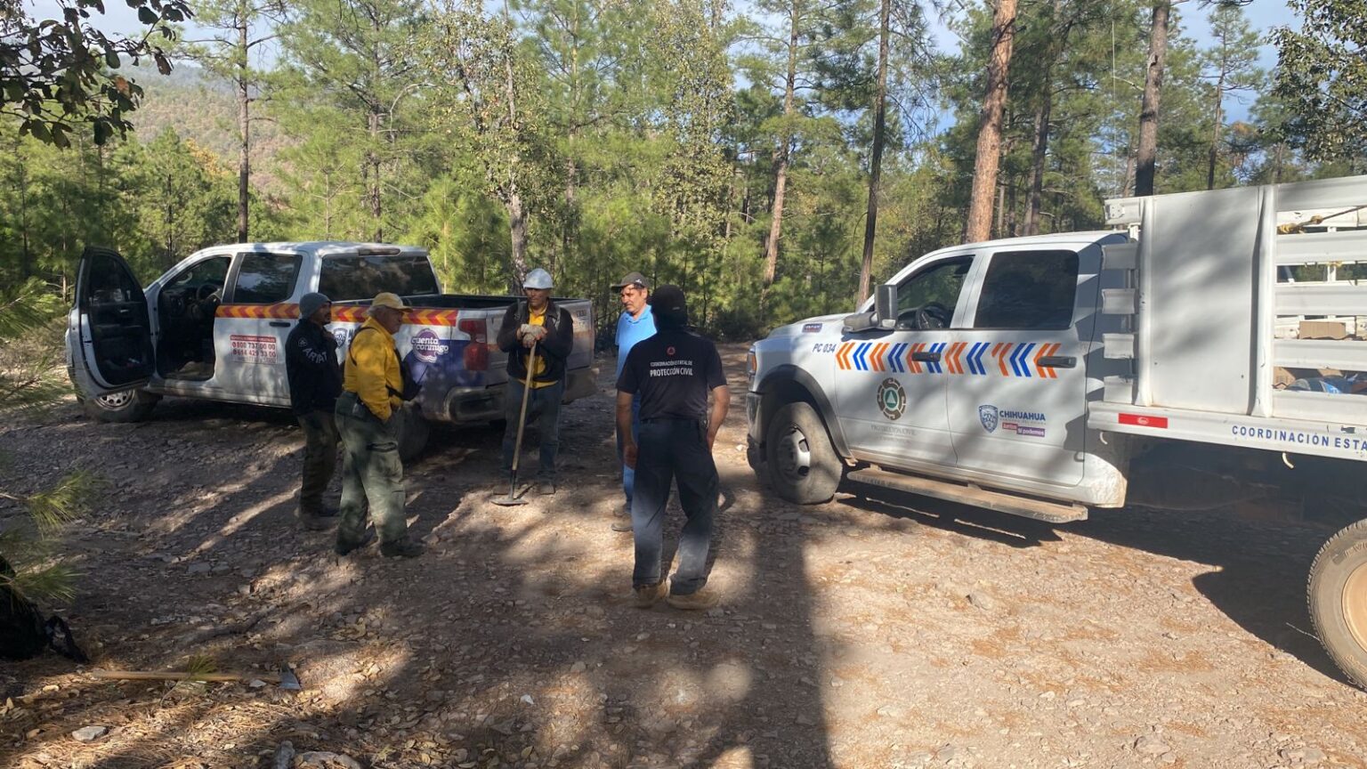 Trabaja CECP en traslado de combatientes forestales