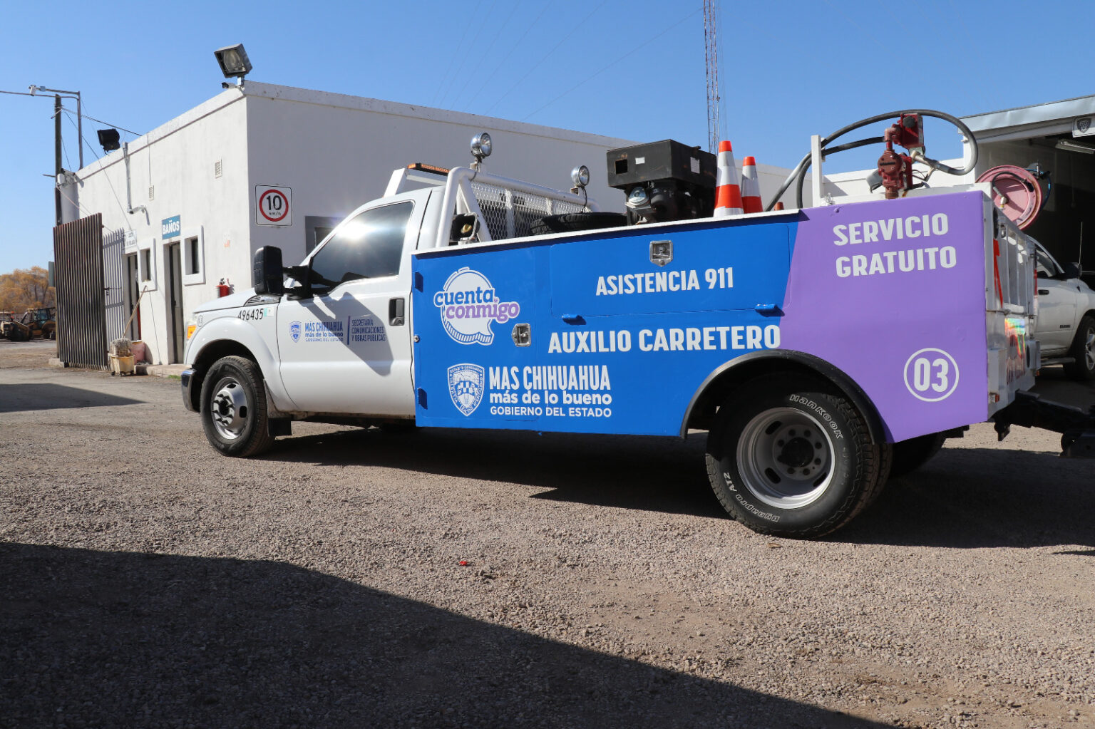 Brindará Estado atención a viajeros con volantas de auxilio carretero en vacaciones de Semana Santa