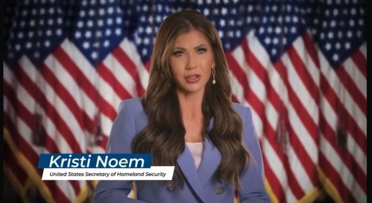 Sheinbaum pide a televisoras retirar anuncio contra la migración de la secretaria Kristi Noem