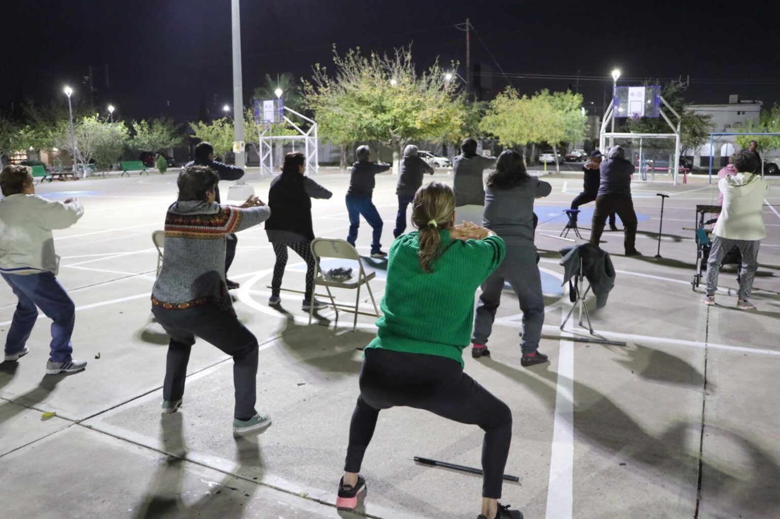 Invita Municipio a adultos mayores a activaciones físicas en diversas colonias de la ciudad