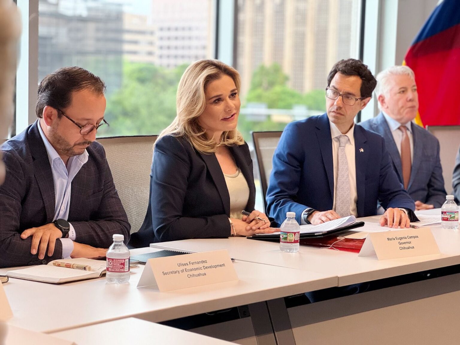 Desde Texas, atraerá gobernadora inversiones para el Estado