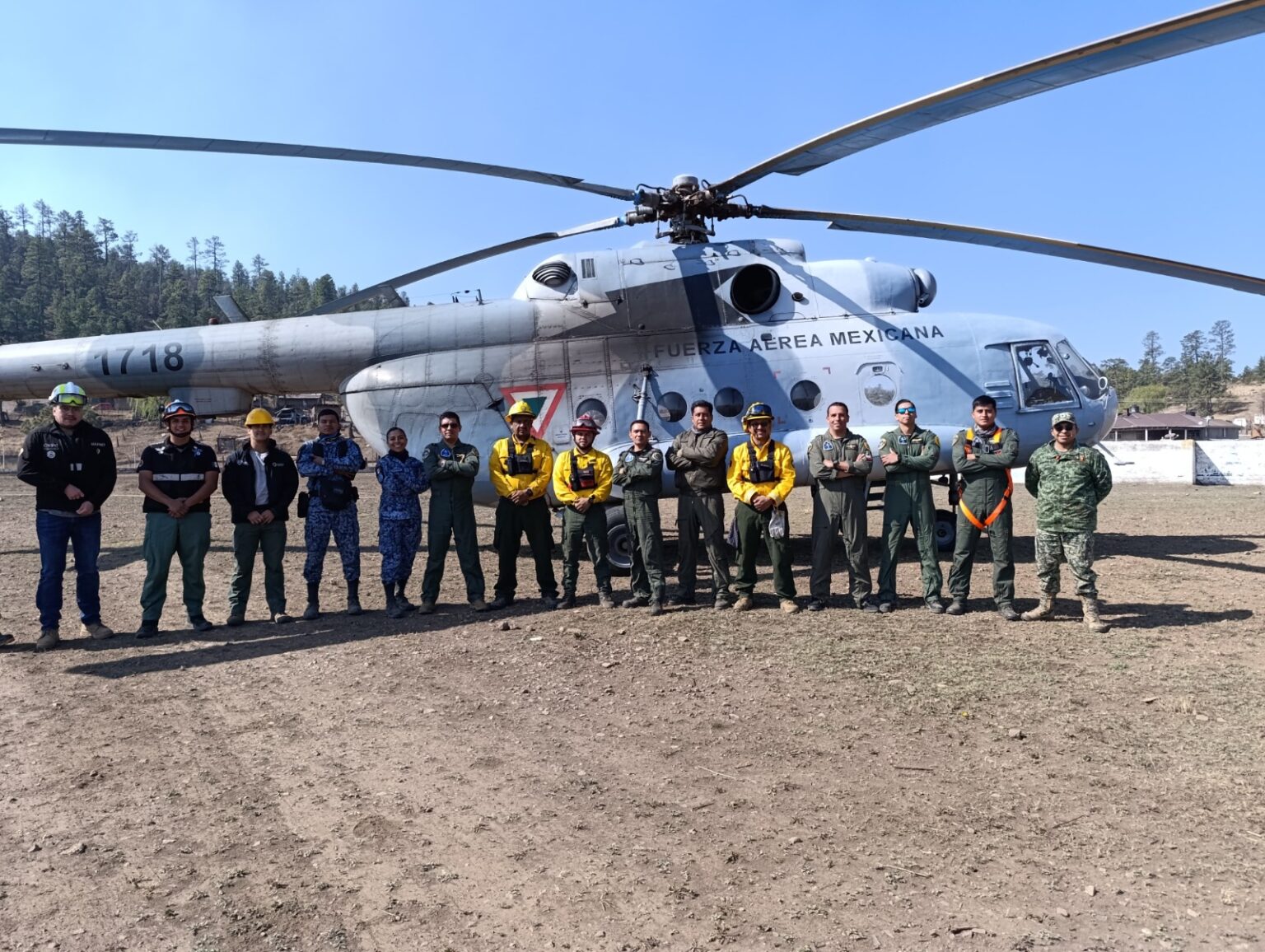Trabaja Protección Civil con instancias federales y municipales en contención de incendios forestales