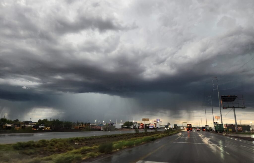Registra Meoqui 49.6 mm de lluvia, la mayor precipitación en el estado