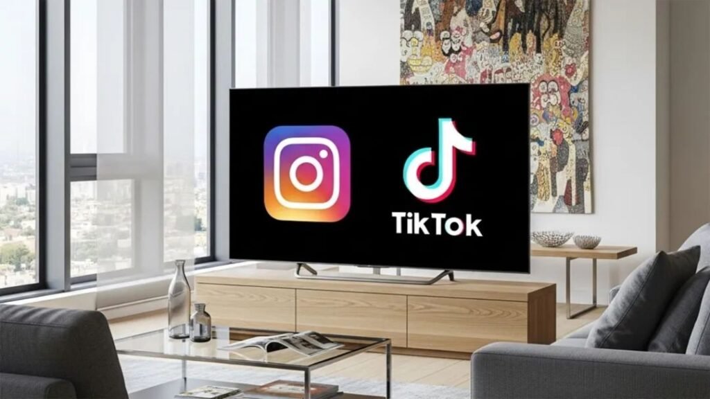 Instagram y TikTok también estarán en televisión tras el éxito de YouTube