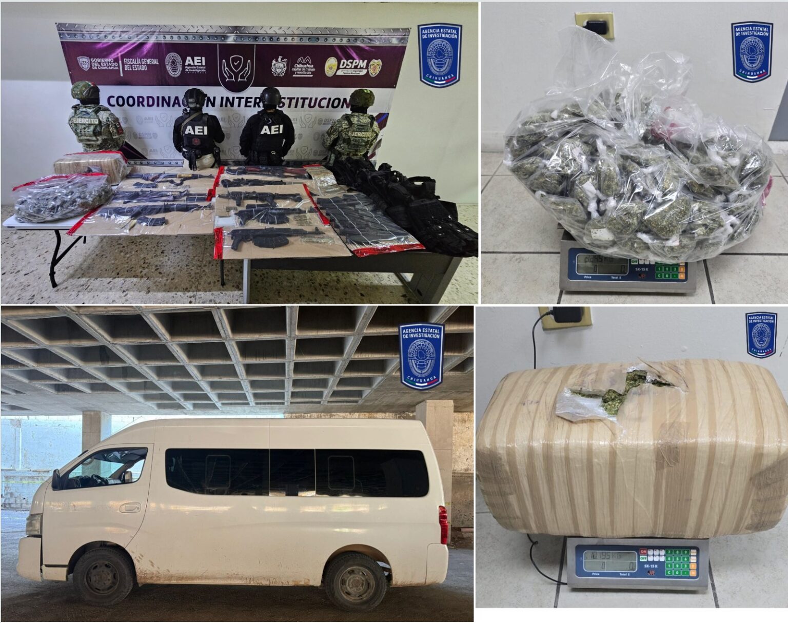 Despliegan AEI, Ejército y Guardia Nacional mega operativo en Aldama