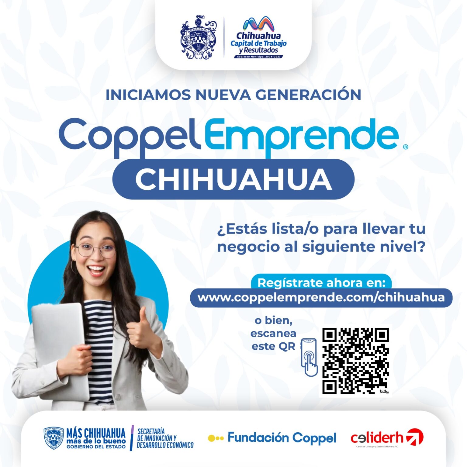 Lanzan convocatoria “Coppel Emprende Chihuahua 2025 – Capital Semilla”