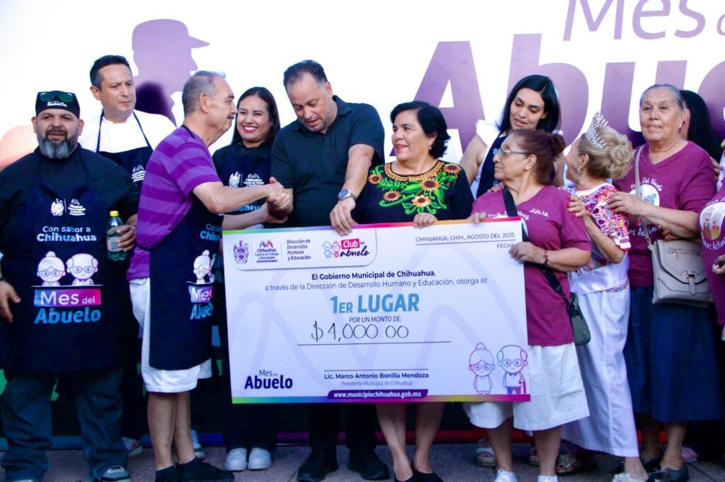 Arranca Municipio actividades del Mes del Abuelo 2025 con concurso “Con Sabor a Chihuahua”