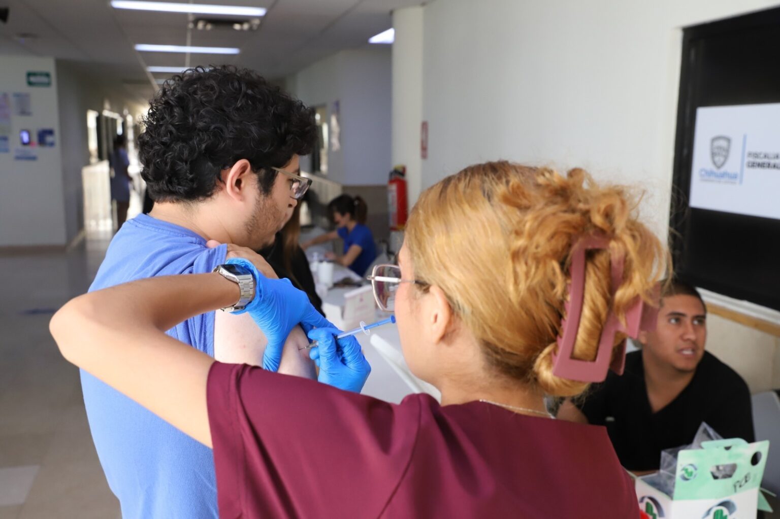 Se suma FGE a campaña de vacunación del Gobierno del Estado para erradicar el sarampión