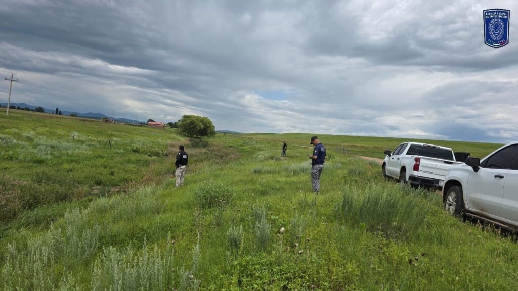 Realizan AEI y MP de la Fiscalía occidente, operativo de búsqueda en La Junta, Guerrero