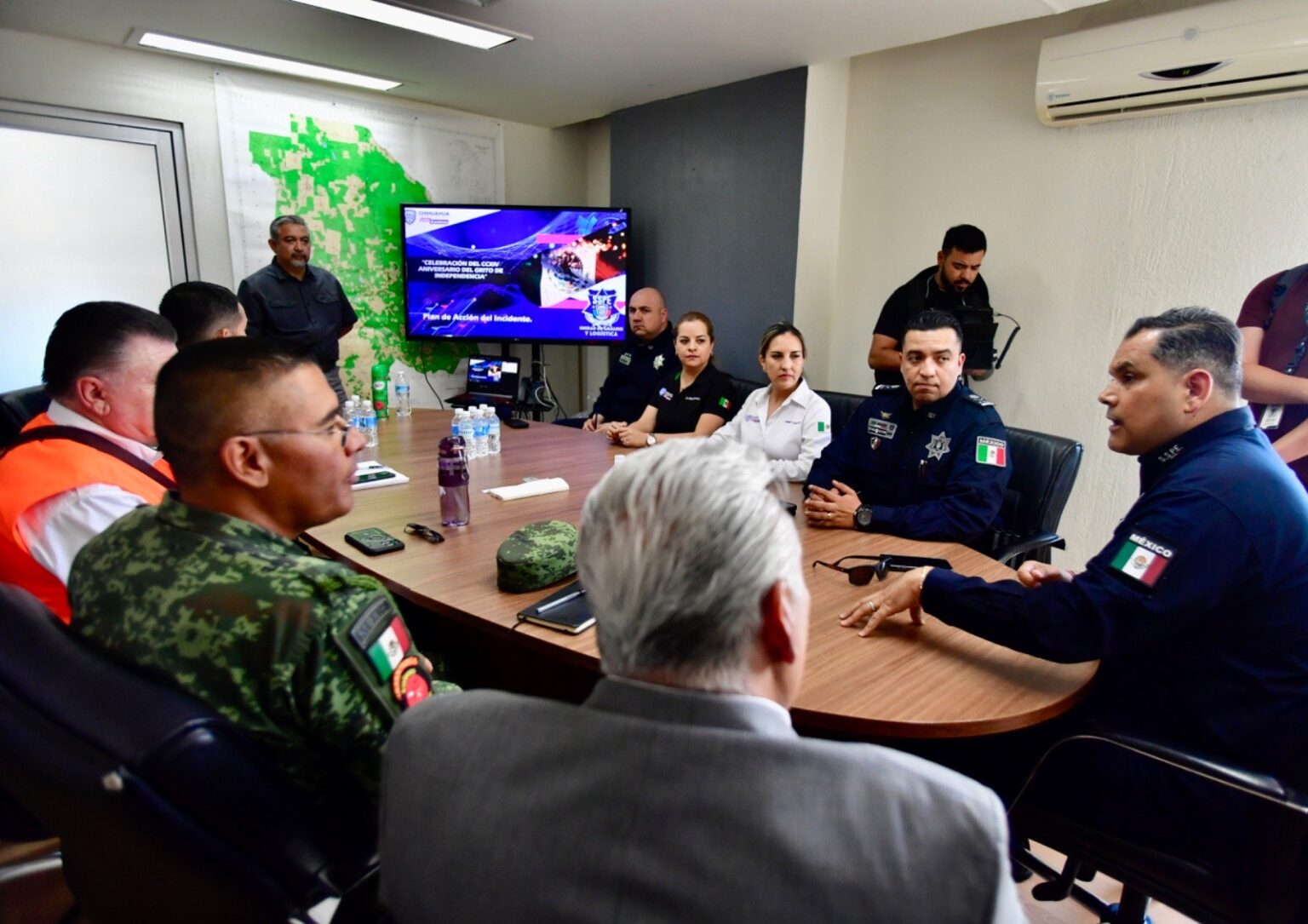 Prepara SSPE operativo de seguridad para el Grito de Independencia y el desfile del 16 de septiembre