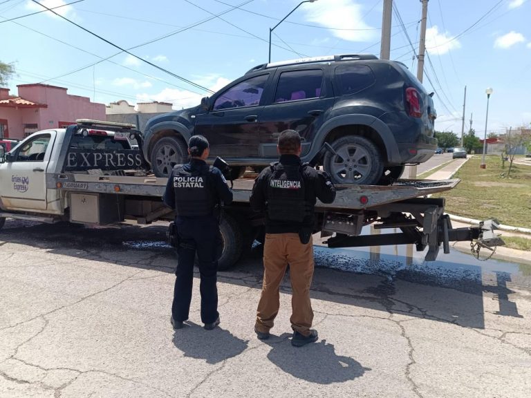 Recupera Policía del Estado vehículo con reporte de robo con violencia en la capital