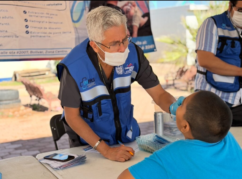 Llevará IMPAS servicios de salud a bazares y asentamientos de Chihuahua