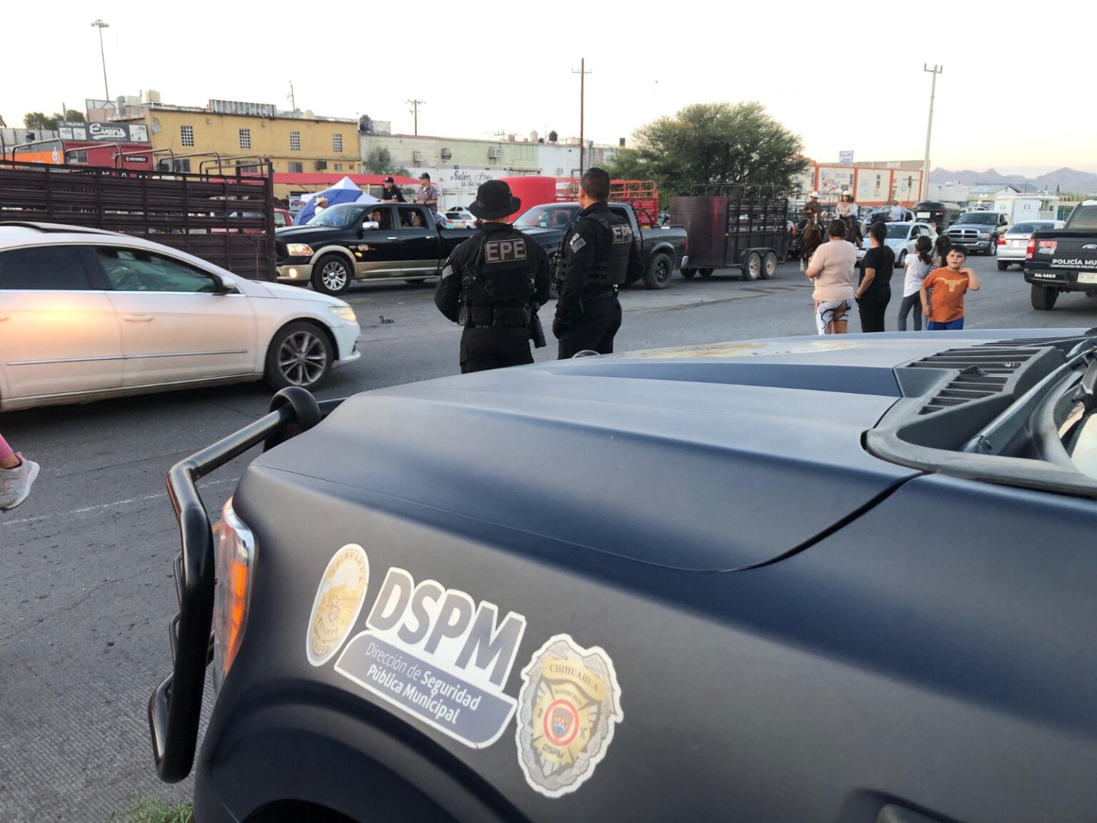 Policía Municipal refuerza vigilancia en Expogan 2025