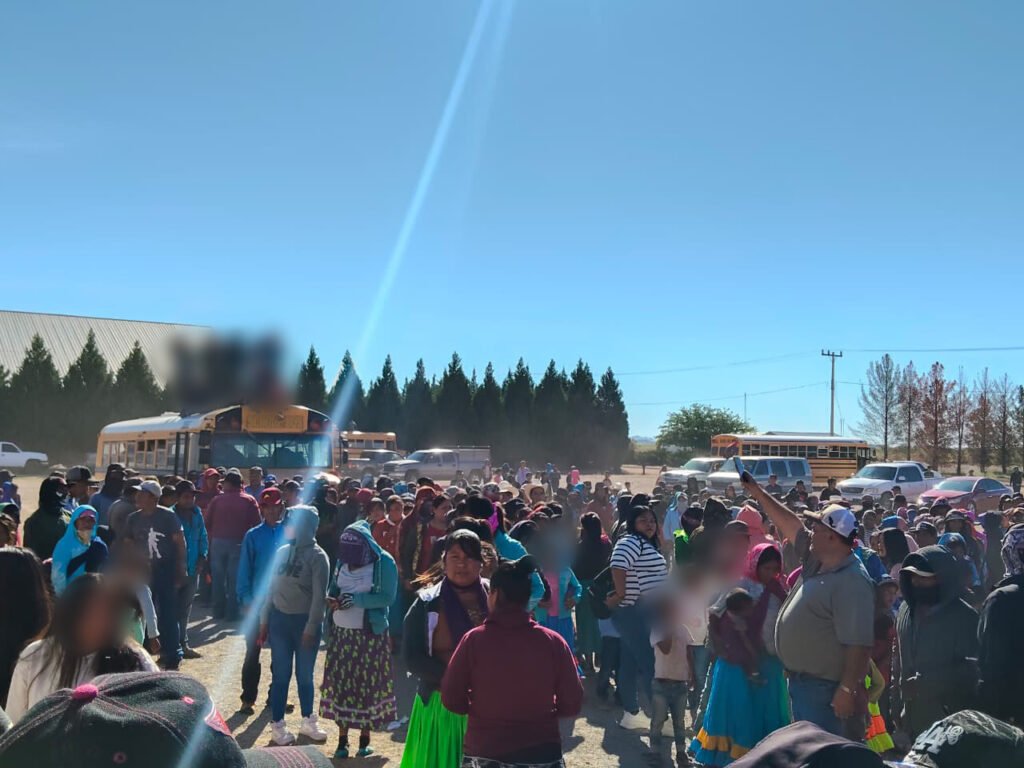 Entrega Estado apoyos alimentarios en Ojinaga