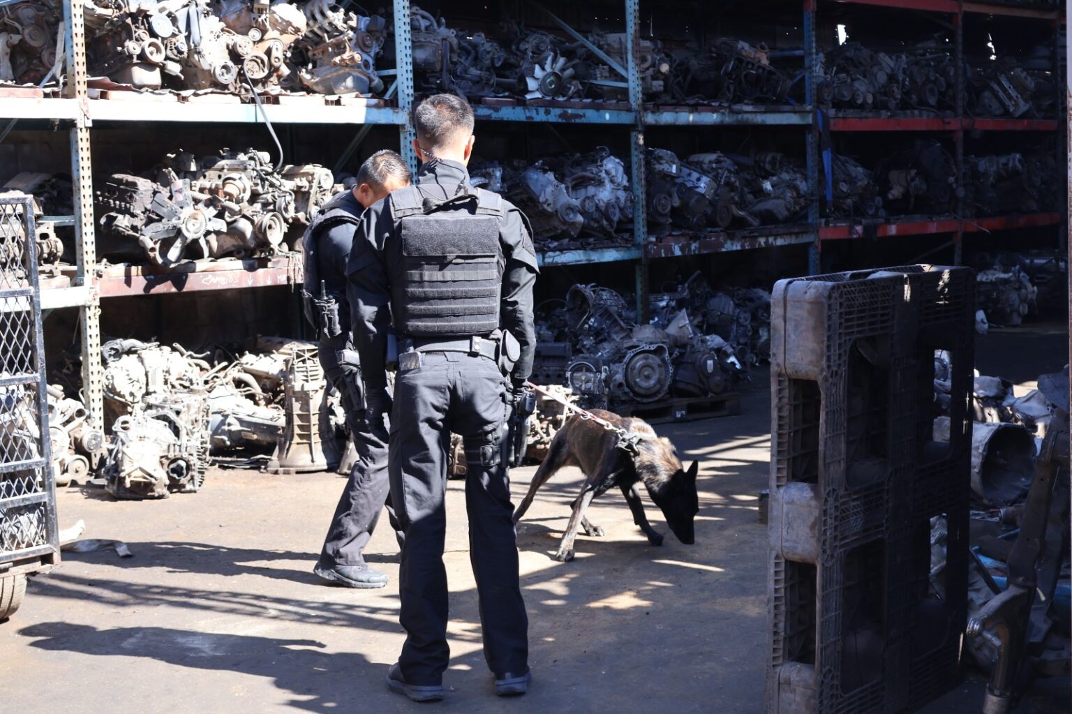 Implementan operativo en Yonkes para evitar venta de autopartes robadas