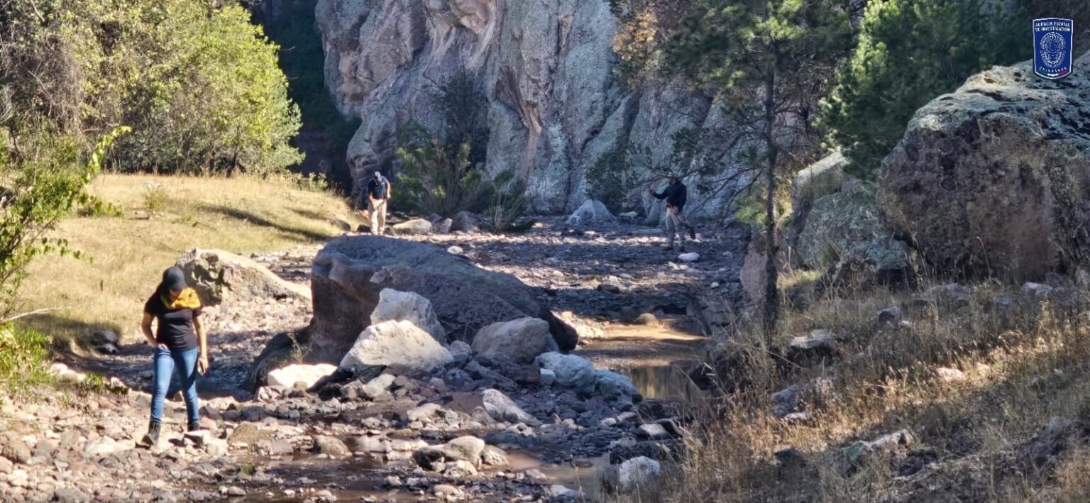 Realiza FGE Occidente rastreo en localidad de Baporeachi