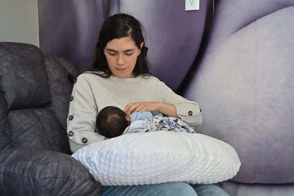 Mujeres disfrutaron del lactario móvil durante Cuulinaria