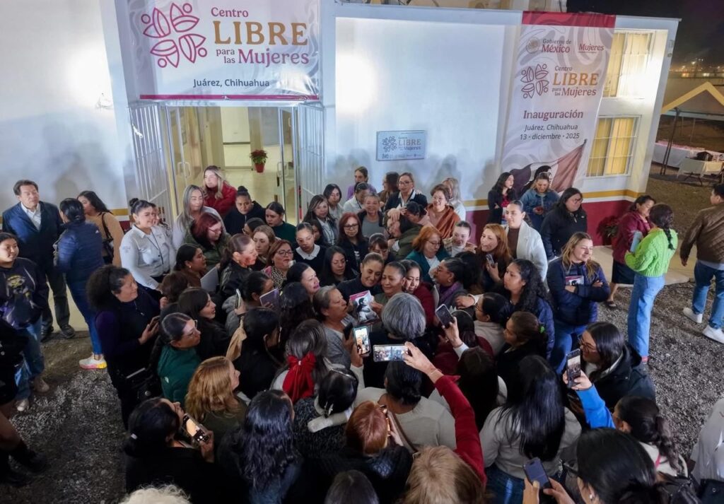 Apertura de Centro LIBRE reafirma compromiso de Sheinbaum con mujeres juarenses: Argüelles