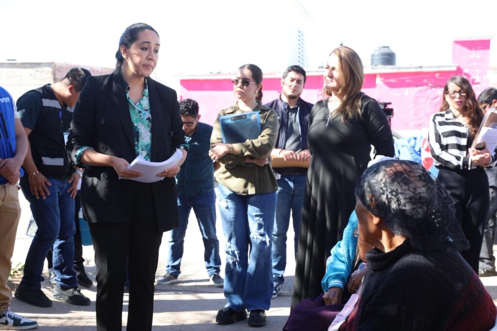 Atiende Gobierno del Estado a familias en situación de desplazamiento provenientes de Guadalupe y Calvo