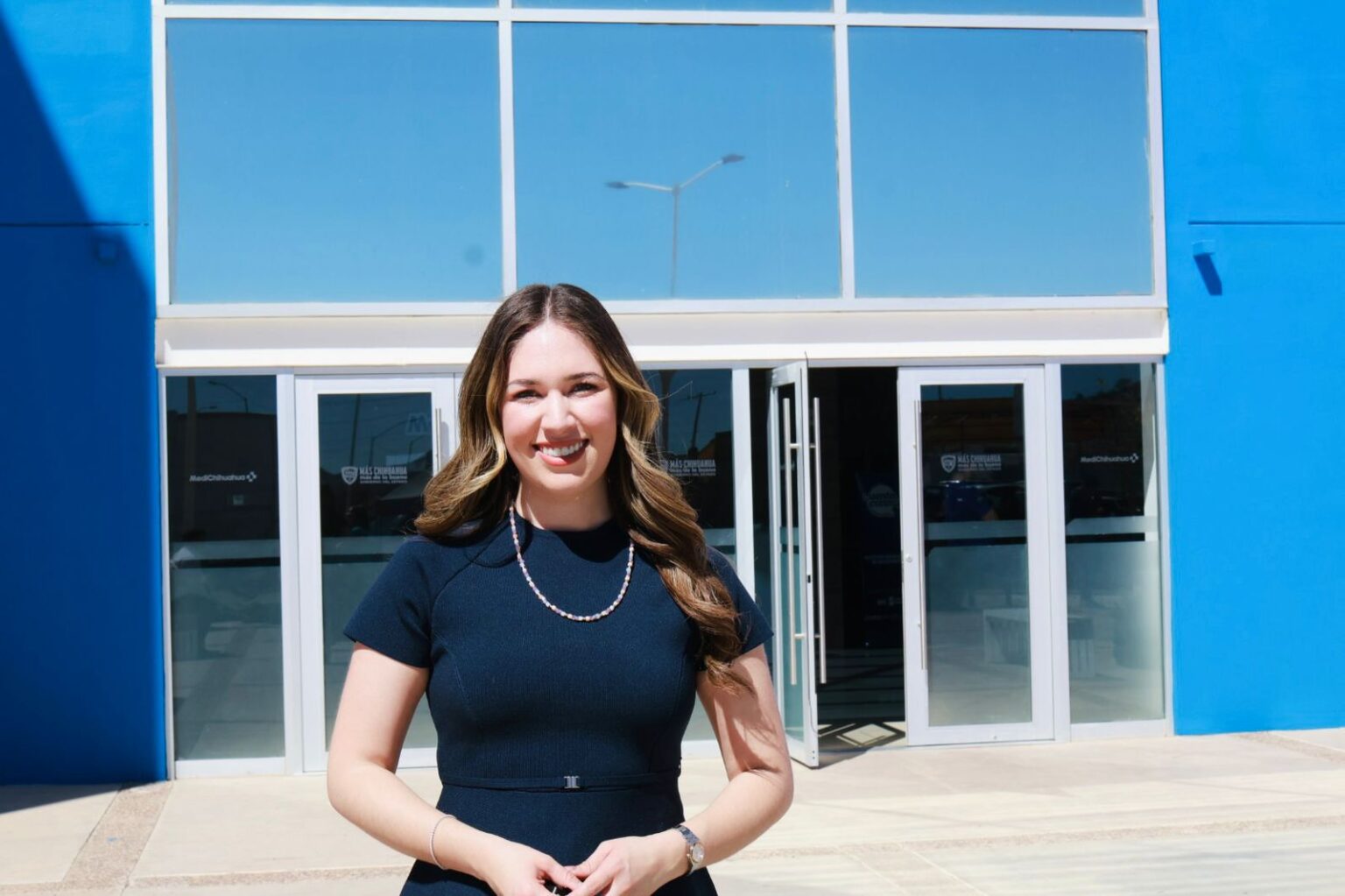 Reconoce diputada Alma Portillo a parralenses y Maru Campos por nuevo hospital