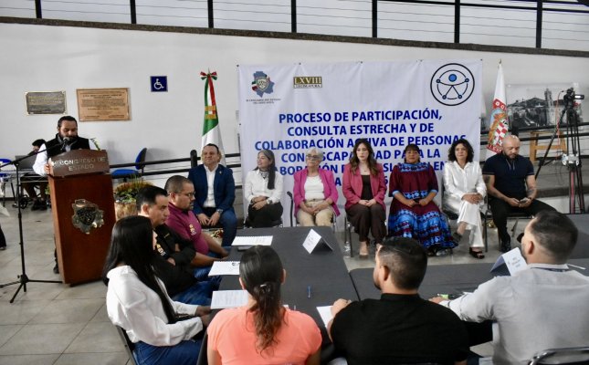 Se dan cita parralenses al cuarto Foro de Discapacidad, que realiza el Congreso del Estado
