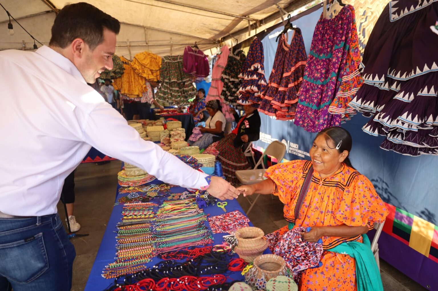 Inaugura SPyCI programa Kuira Bá Chihuahua en Plaza de Armas