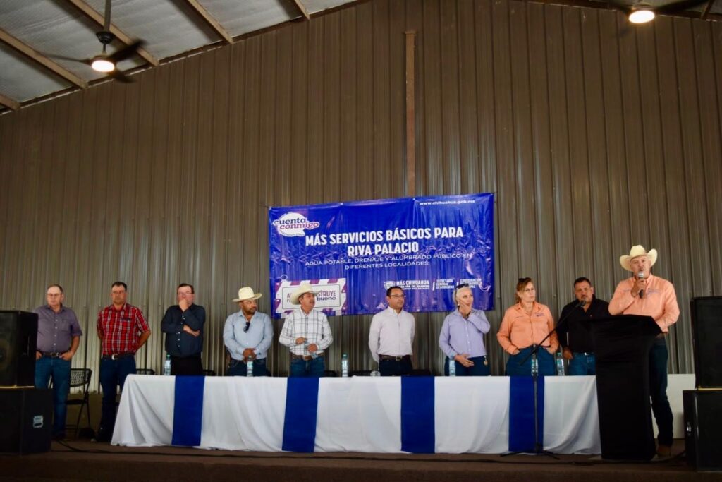 Entrega de paquete de obras públicas, mejoran la calidad de vida de las familias en Riva Palacio: Jaime Torres Amaya