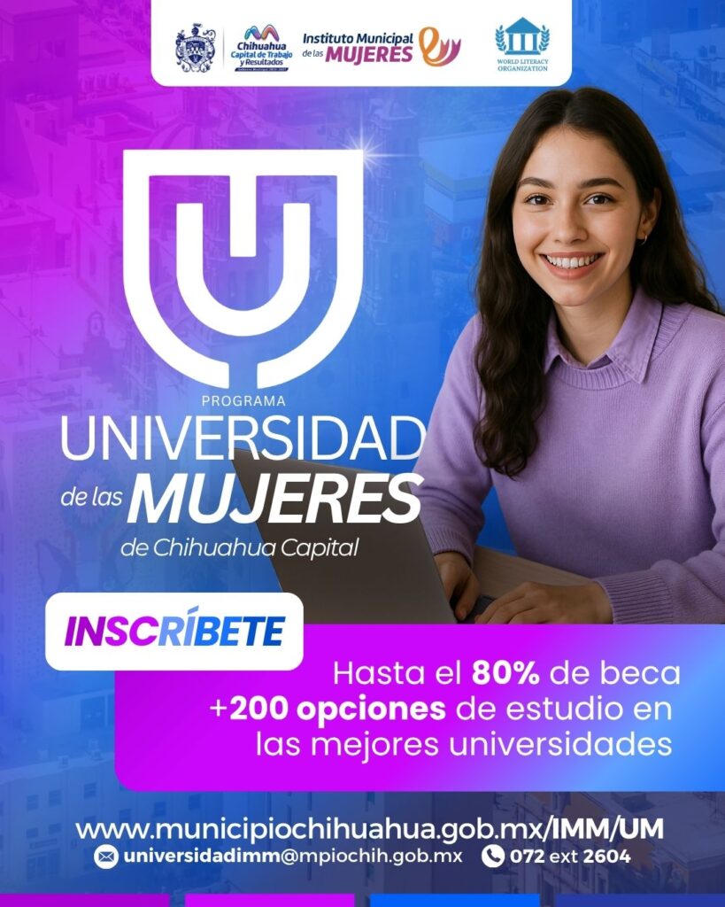 Conoce los beneficios de estudiar en la Universidad de las Mujeres del Municipio
