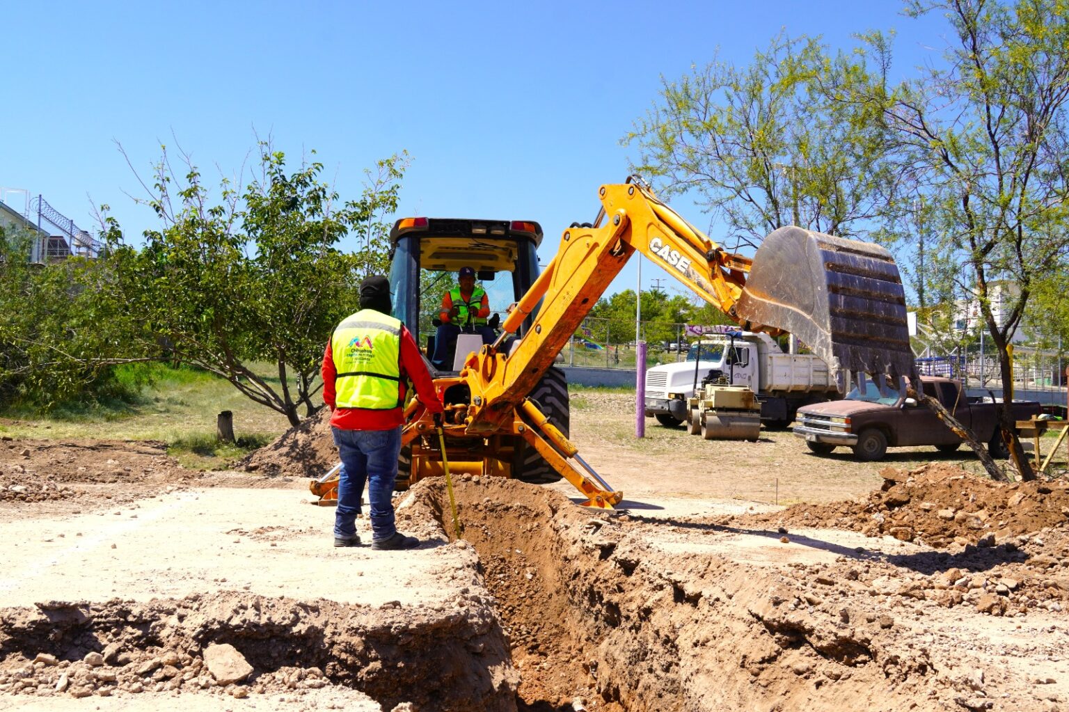 Inicia Municipio construcción de salón de usos múltiples en Parque Loma Dorada