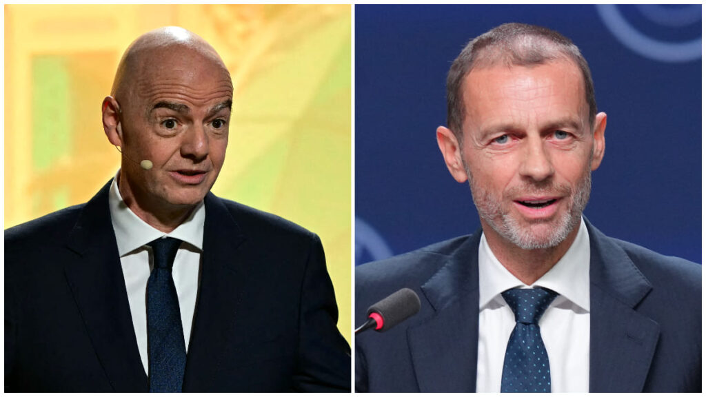 UEFA mantiene presión sobre Gianni Infantino y reitera amenaza de boicot a los torneos de la FIFA