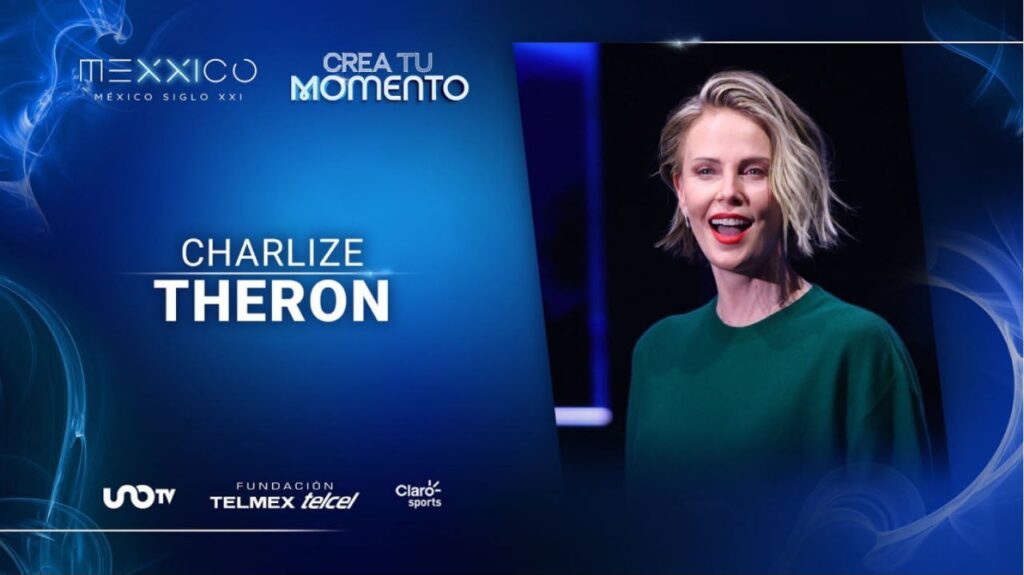 Charlize Theron habla del éxito y comparte consejos con los jóvenes en el Auditorio Nacional