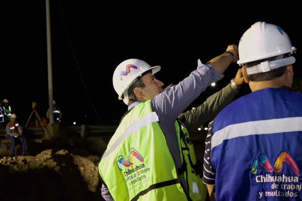 Supervisa Marco Bonilla montaje de estructura norte de la Gaza de Teófilo Borunda